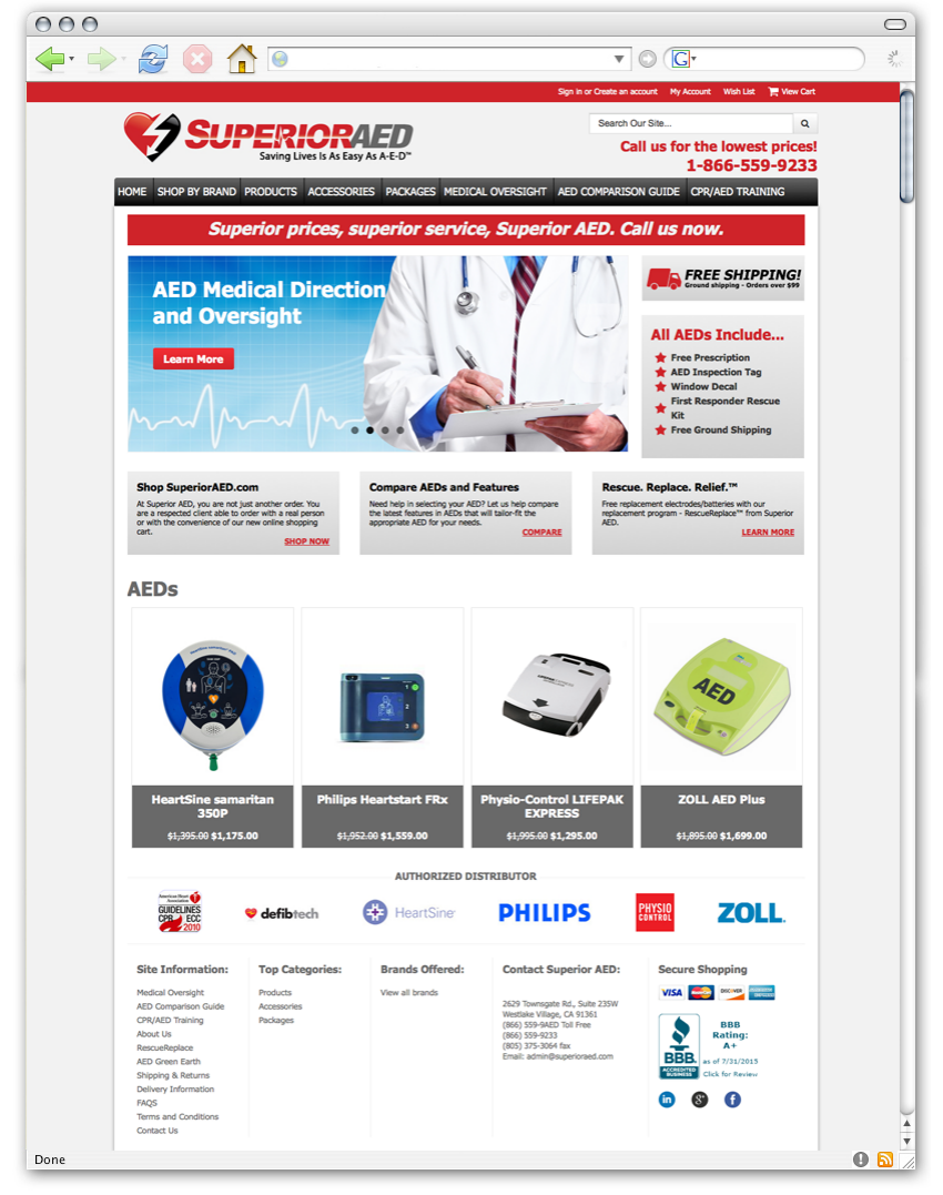 Superior AED